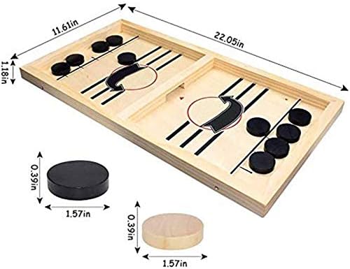 FAMILY WOODEN HOCKEY GAME