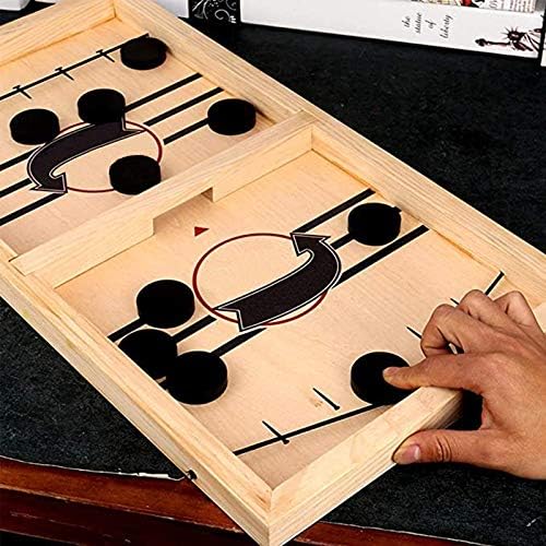 FAMILY WOODEN HOCKEY GAME