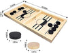 FAMILY WOODEN HOCKEY GAME