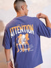 PURPLE ATTENTION TSHIRT