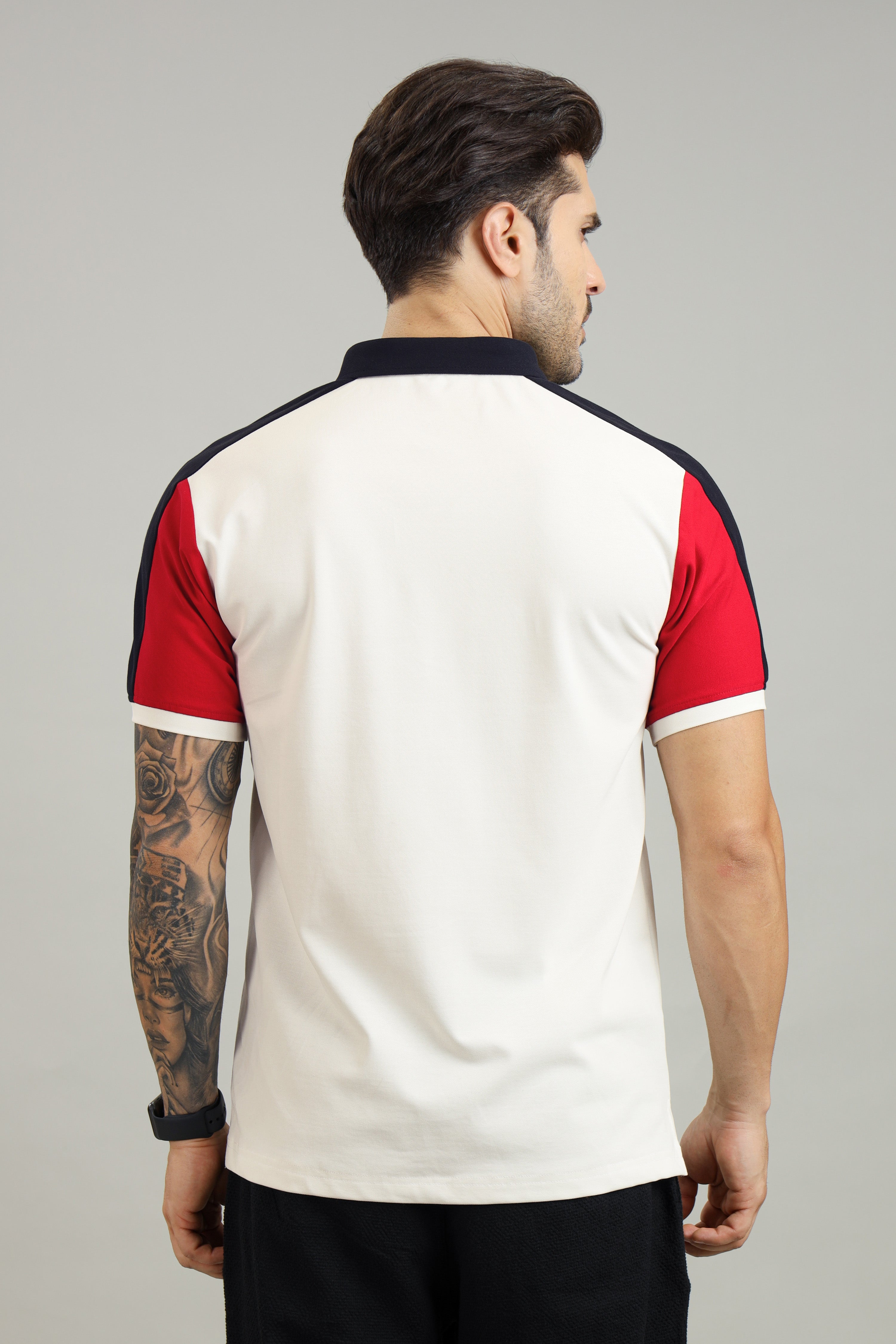 Signature Men's White Polo T-Shirt