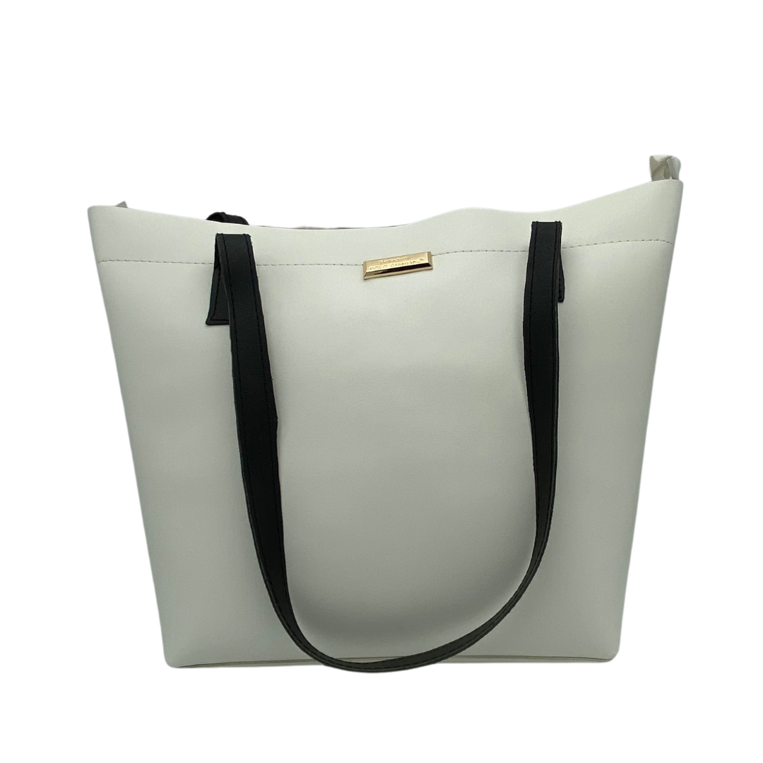 Clasper Women Hand Bag - White