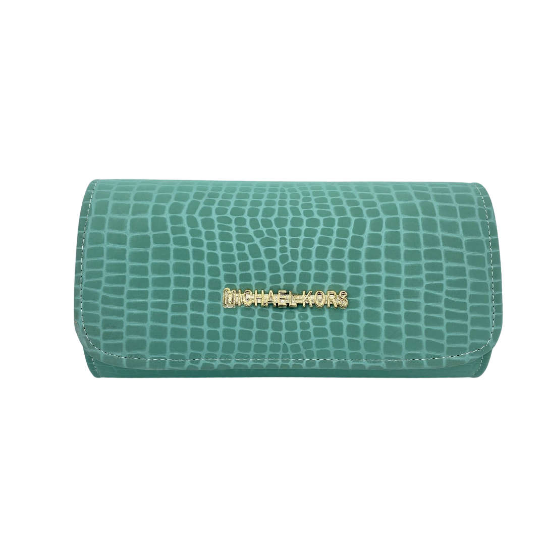 Classic MK Women Clutch Bag - Pearl Blue