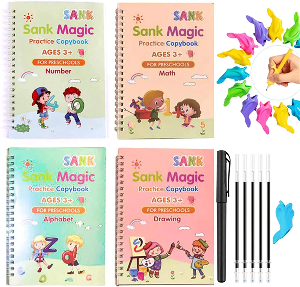 Magic Practice Copybooks (Set of 4)