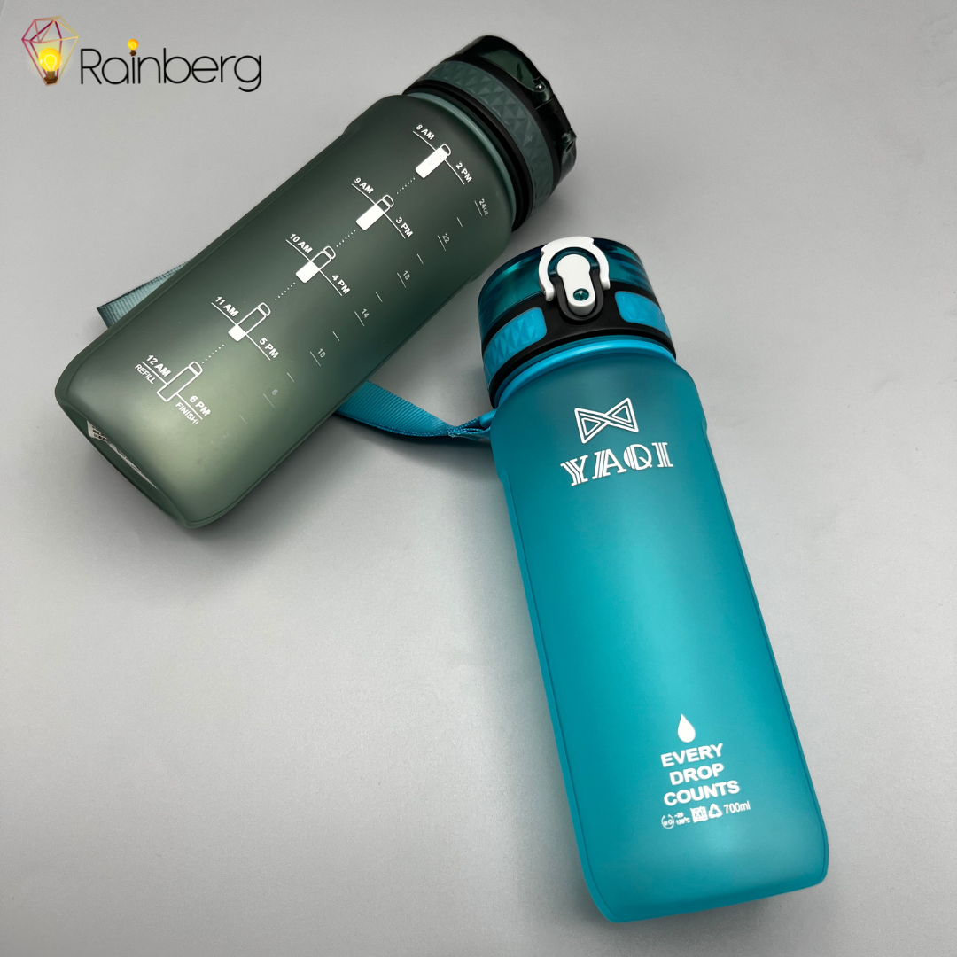 Yaqi Water Bottle 700ml - with Straw