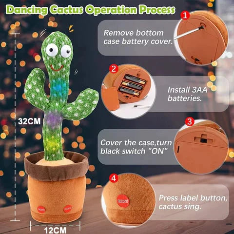 Dancing Cactus Toy