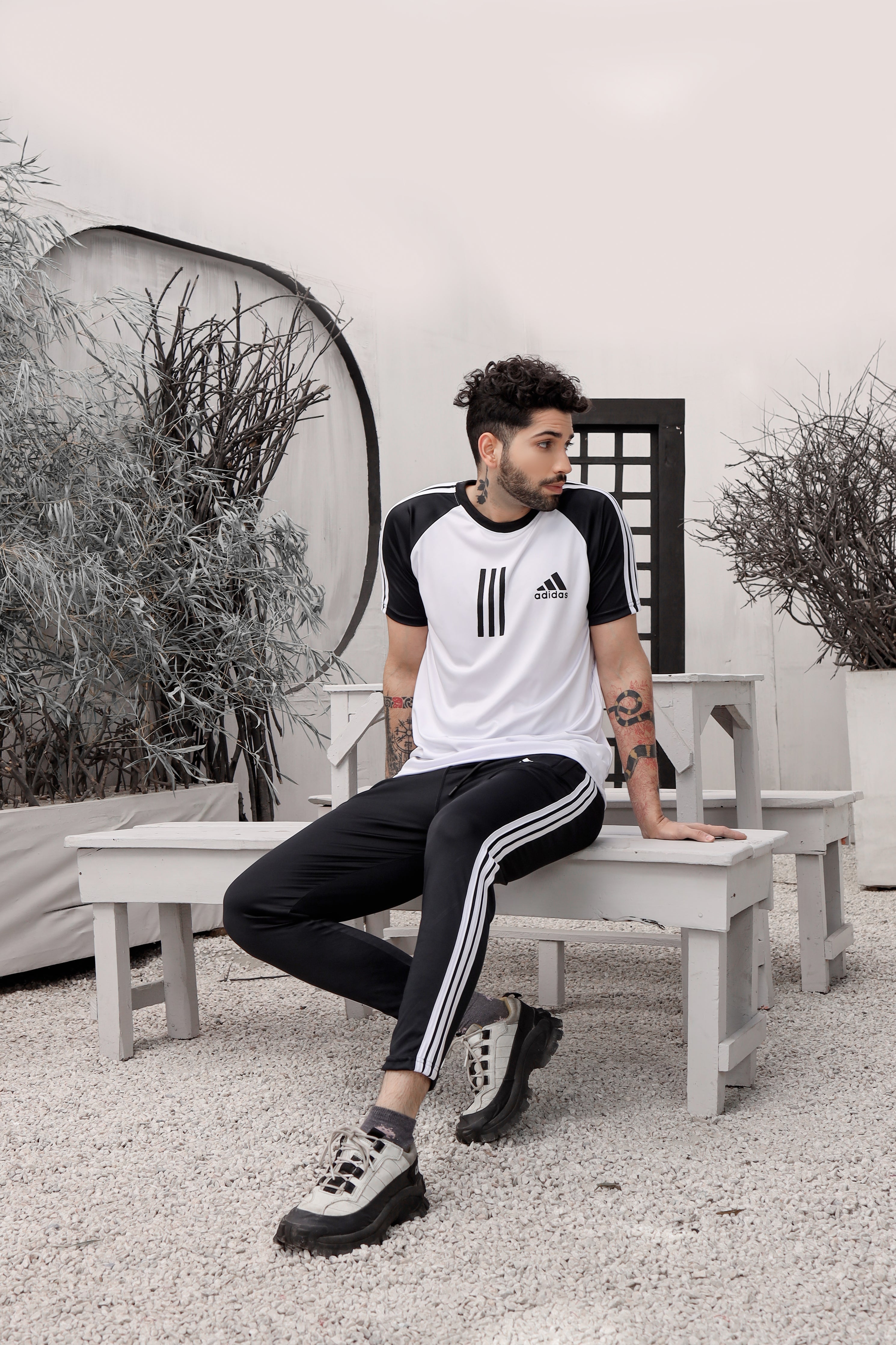 Addi Black & White(Tracksuit)