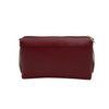 Ruffle Women Clutch Bag - Red & Maroon