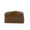 Ruffle Women Clutch Bag - Brown