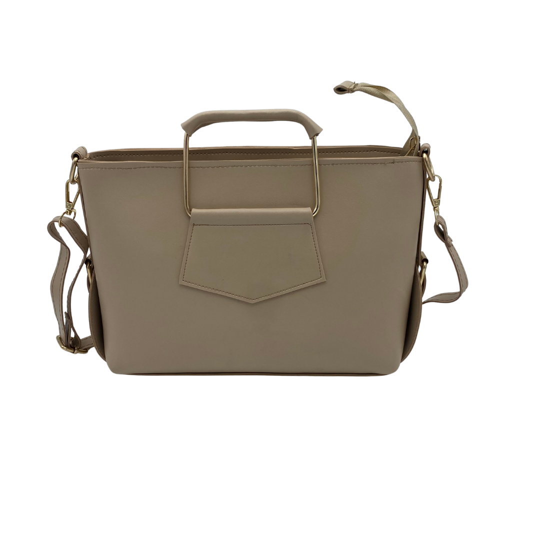 Slouch Women Hand Bag - Cream