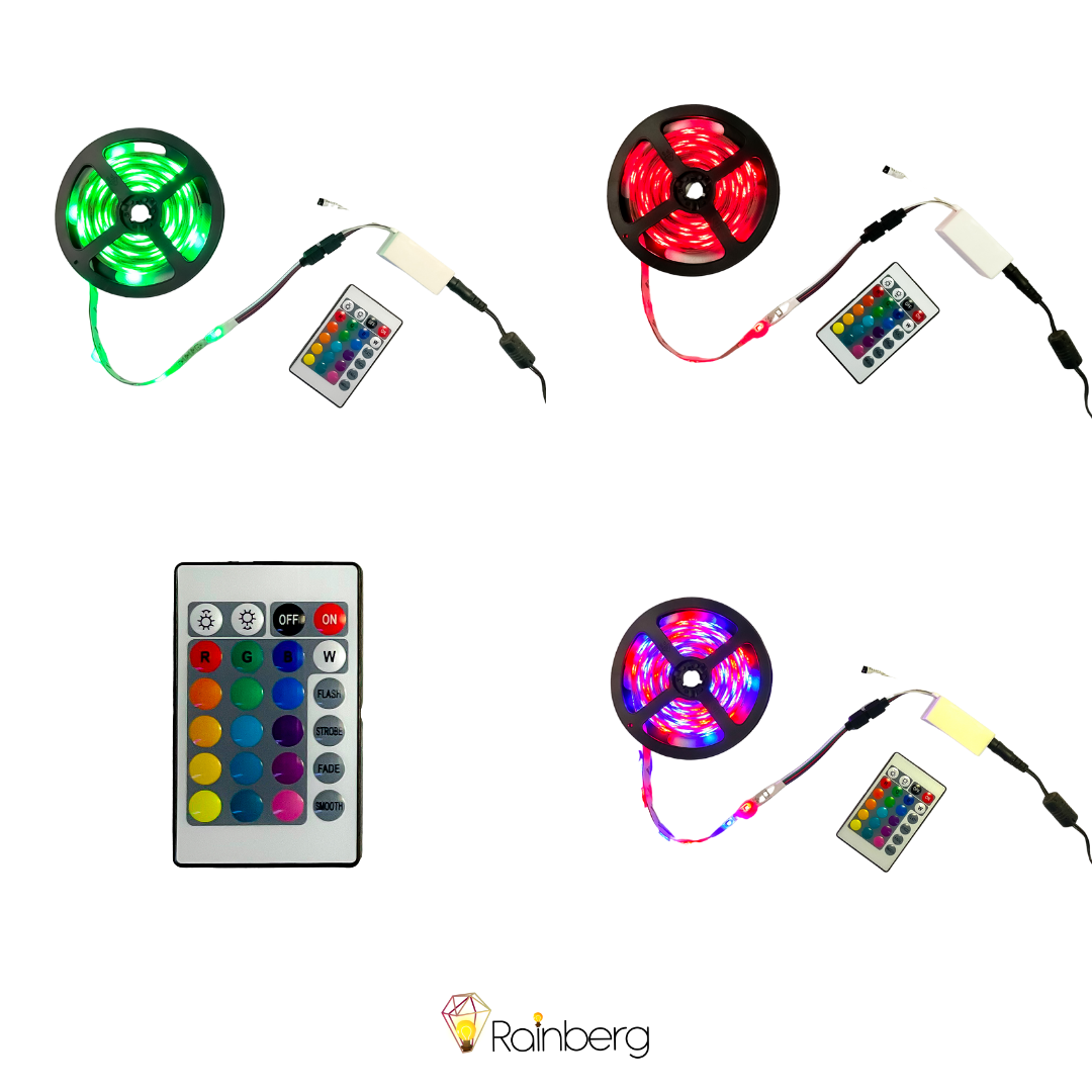 RGB LED Light Strip (Regular Model) - Complete Set