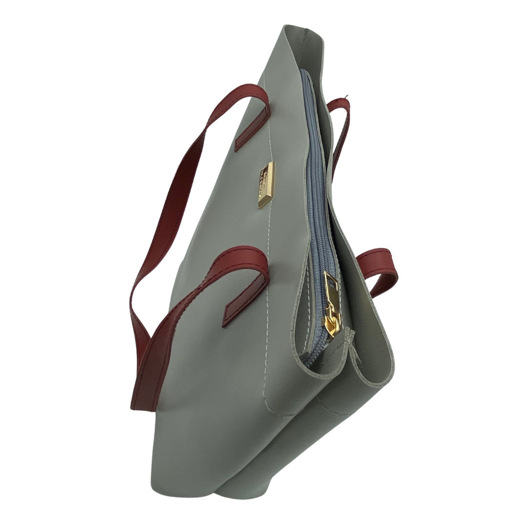 Clasper Women Hand Bag - Grey