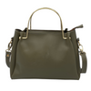 Granular Women Handbag - Olive - 3pc Set