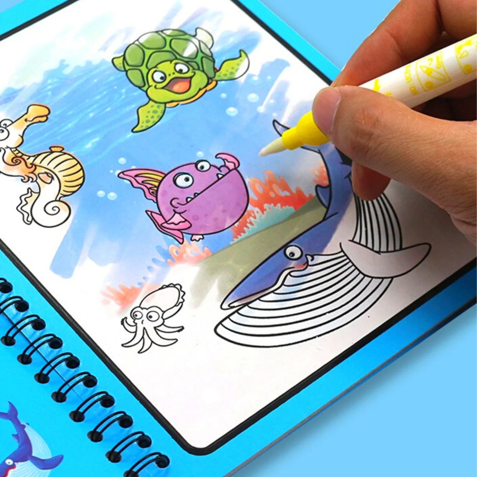 Magical Water Coloring Book