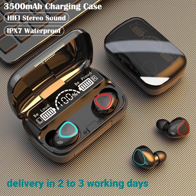 M10 TWS Earbuds Bluetooth 5.1 Earphones