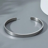 Men Minimal Cuff Bangle