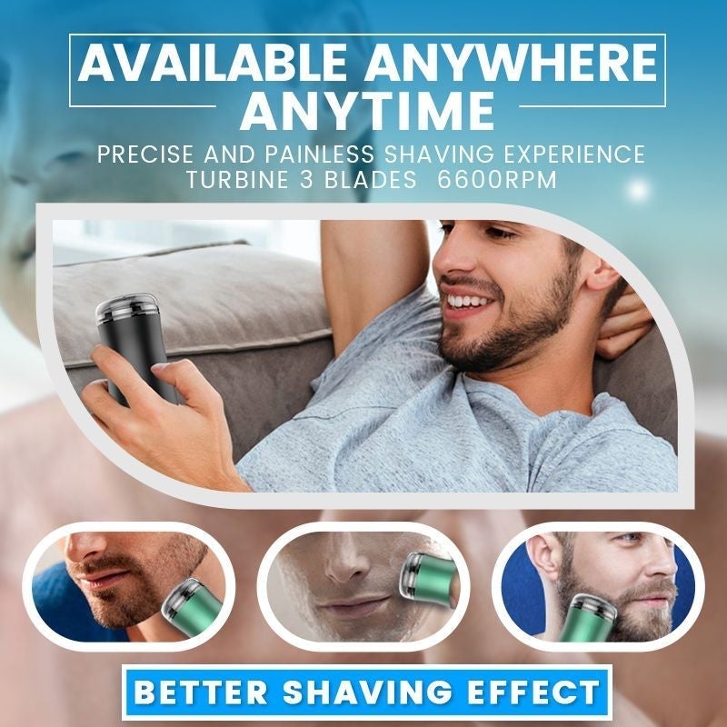 Pocket Size Washable Electric Razor