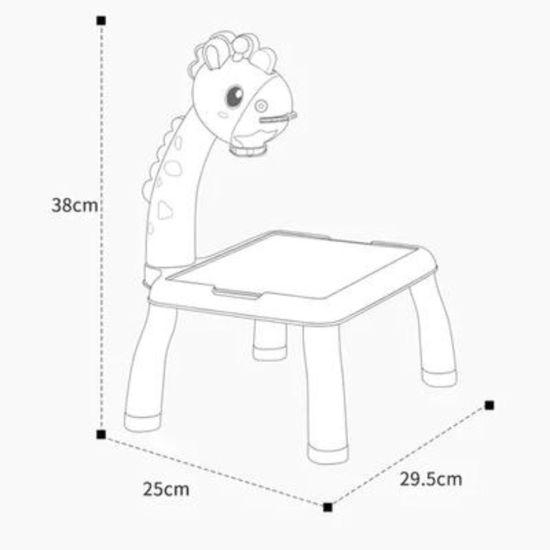 Drawing Projector Table