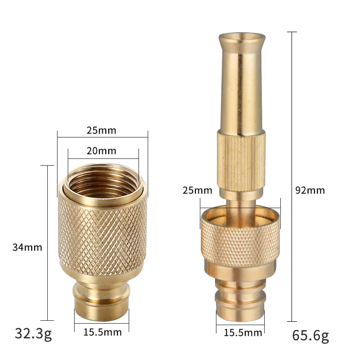 Adjustable High-Pressure Water Nozzle