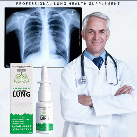 Organic Herbal Lung Cleanse Repair Nasal Spray