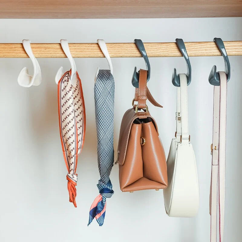 Bag Organizer with Anti-Damage Hanging Hooks - 5/10/15 Pcs Set