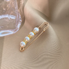 Fancy Rhinestones Pearls Safety Pin Brooch - Set of 6/12/18