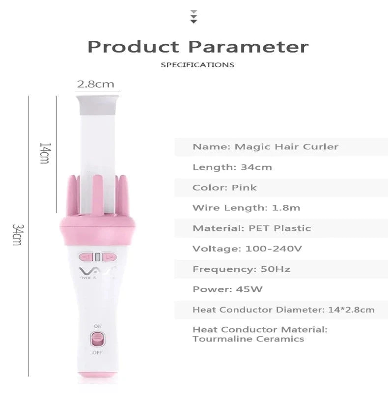 Automatic Hair Curler