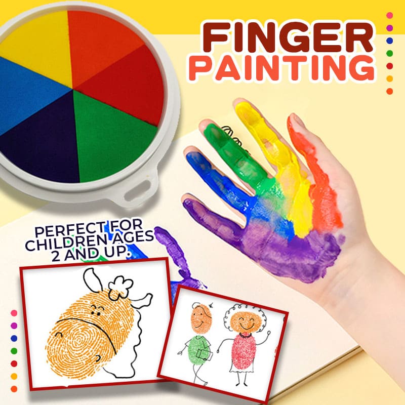 Bliss™ Kid's Finger Painting Set - Buy 1 Get 1 Free