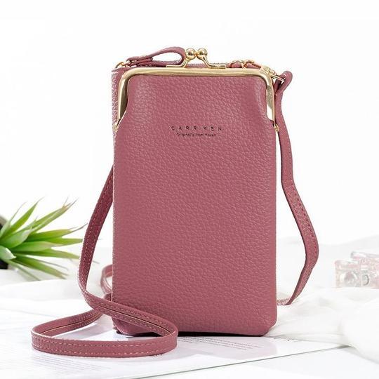 Berri Bag™ Women's Solid Crossbody Phone Bag