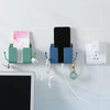 Self Adhesive Wall Mount Multifunctional Phone Holder - Set of 4 Pieces