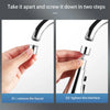 Extension for Kitchen Sink Faucet Shower 3 Modes Water Faucet Sprayer, and 360° Rotatable Swivel Head