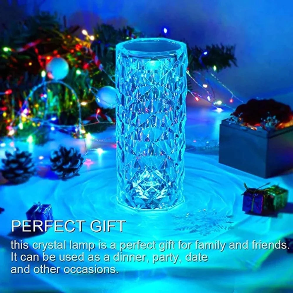 Crystal Diamond Table Lamp