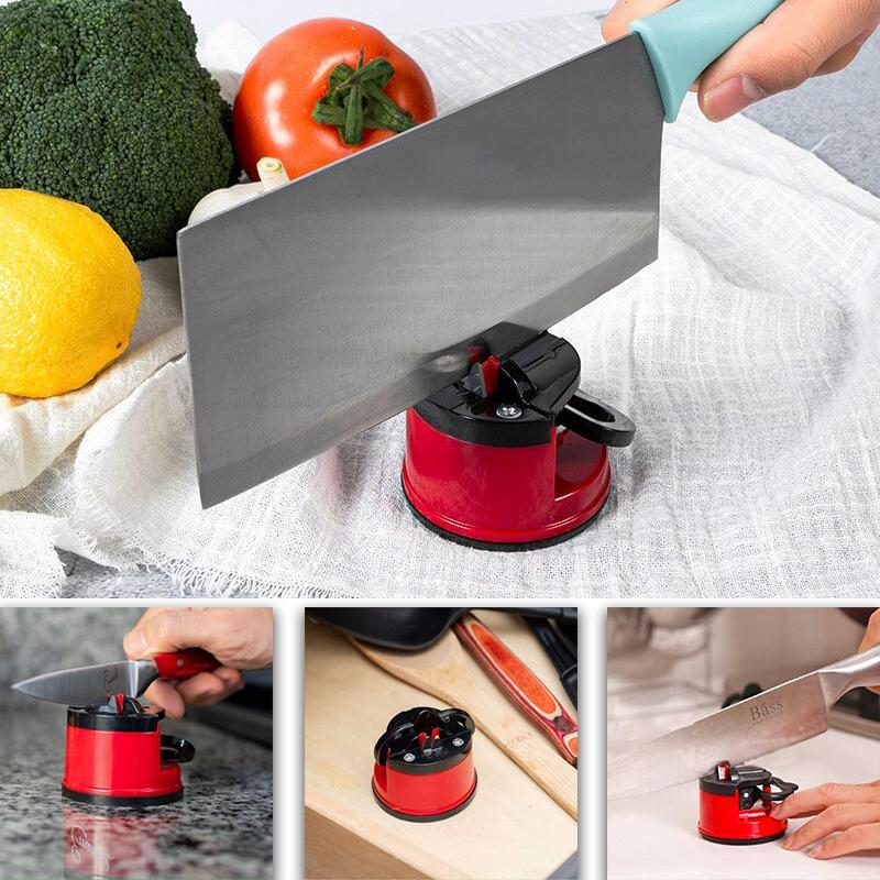 Suction Cup Whetstone Knife Sharpener - Buy 1 Get 1 Free