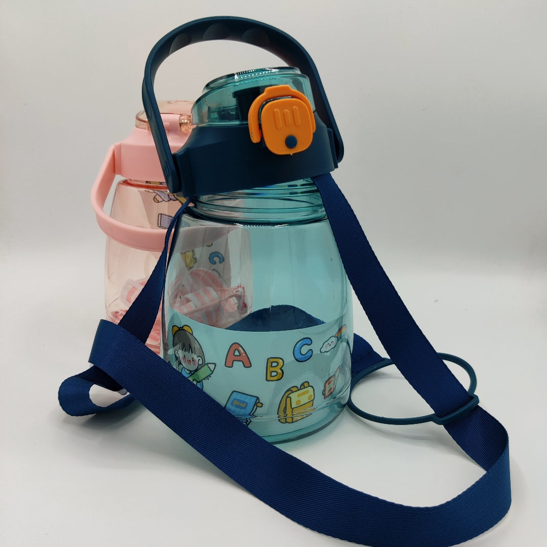 Kettle Kids Water Bottle 800ml - with Straw