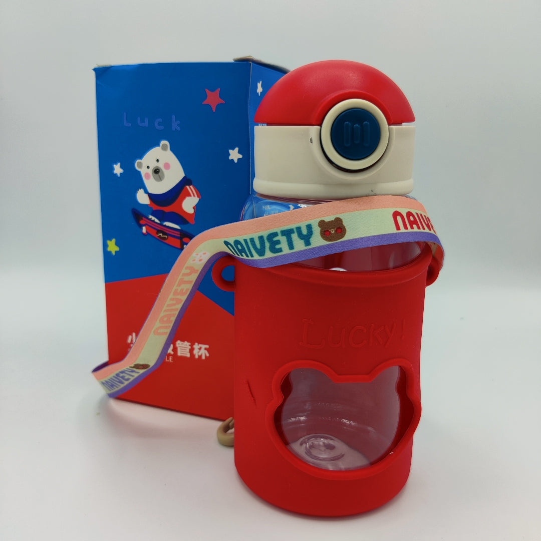 Pokémon Kids Water Bottle 600ml - with Straw