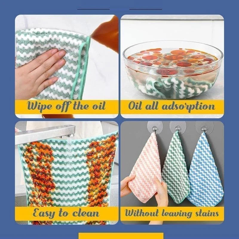 MicroFiber Cleaning Rag - Set of 5/10/15