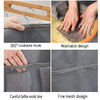 Dual Sided Wall Shelf Wardrobe Storage Bags - 3/6/9 Pcs Set