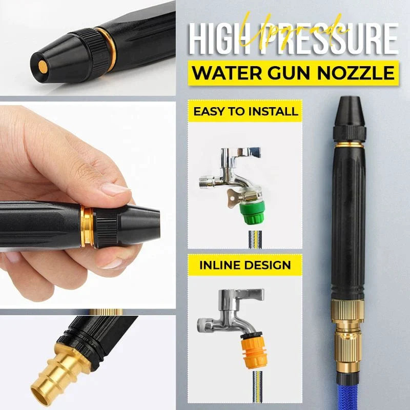 High Pressure Water Gun Nozzle - Buy 1 Get 1 Free