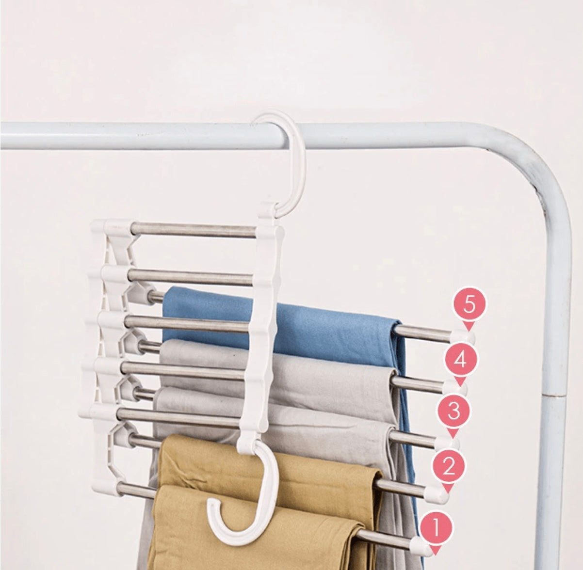 5-in-1 Multi-Functional Pants Rack