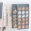 Dual Sided Wall Shelf Wardrobe Storage Bags - 3/6/9 Pcs Set