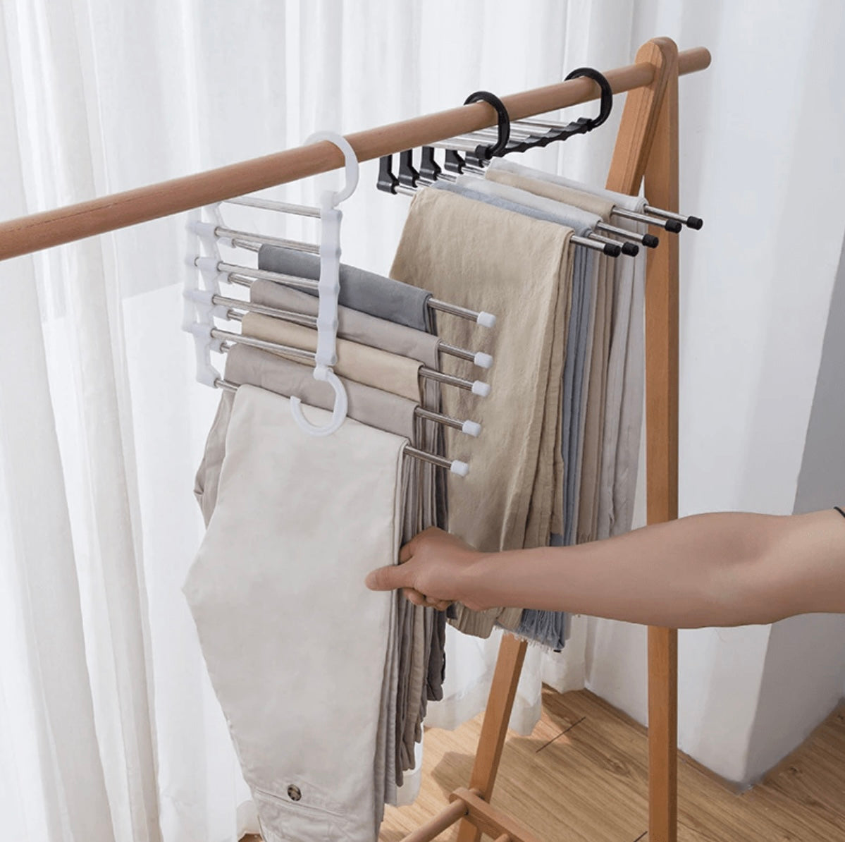 5-in-1 Multi-Functional Pants Rack