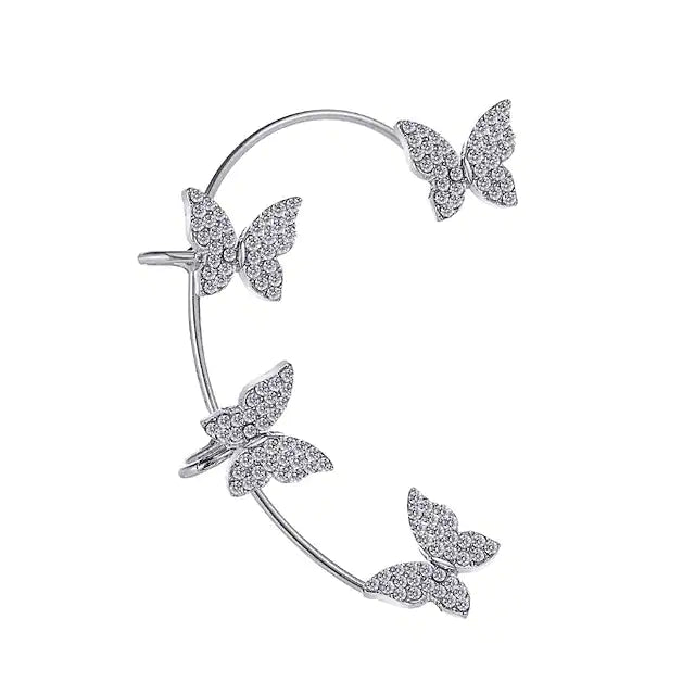 Butterfly Ear Hooks - 2 Pcs/Set