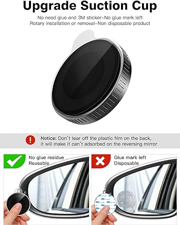 Car Blind Spot Mirror (2 Pcs)